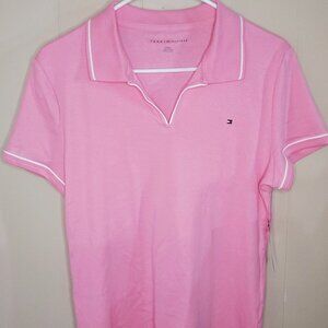 Tommy Hilfiger Pink Polo T-Shirt